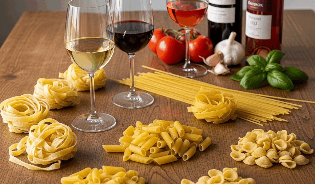 What Wine Pairs With Pasta by Sauce and Shape