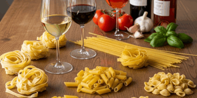 What Wine Pairs With Pasta by Sauce and Shape