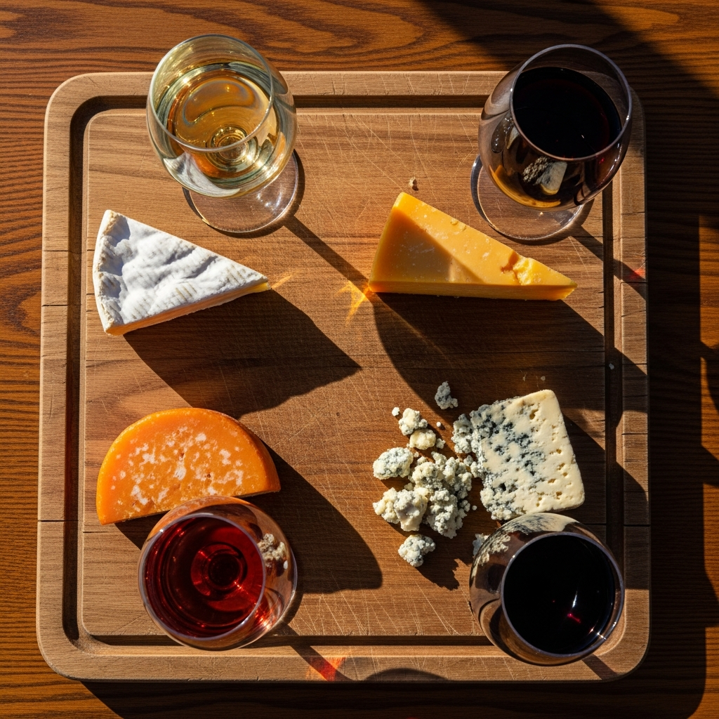 What Wine Pairs With Cheese by Type and Texture
