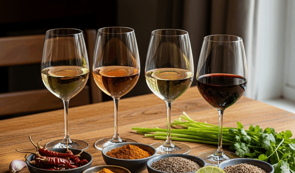 What Wine Pairs With Spicy Food Without Burning