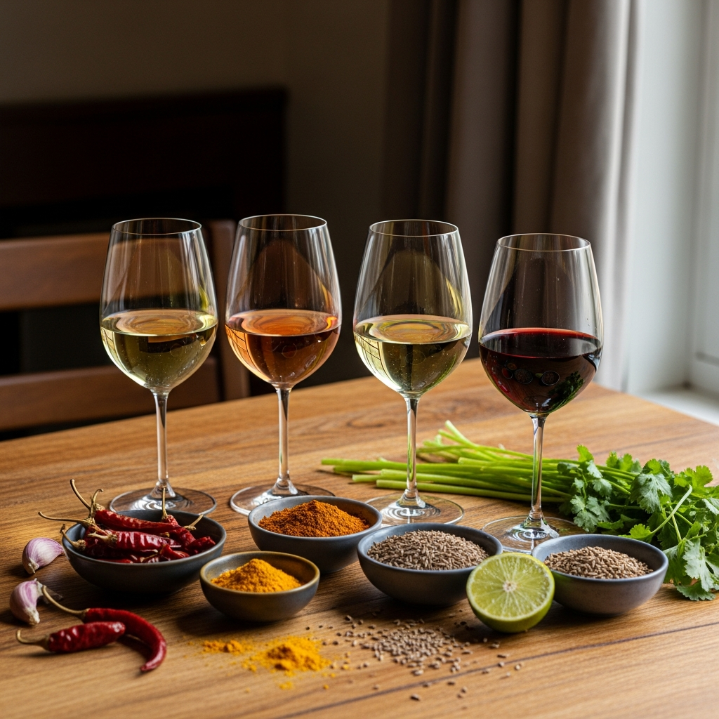 What Wine Pairs With Spicy Food Without Burning