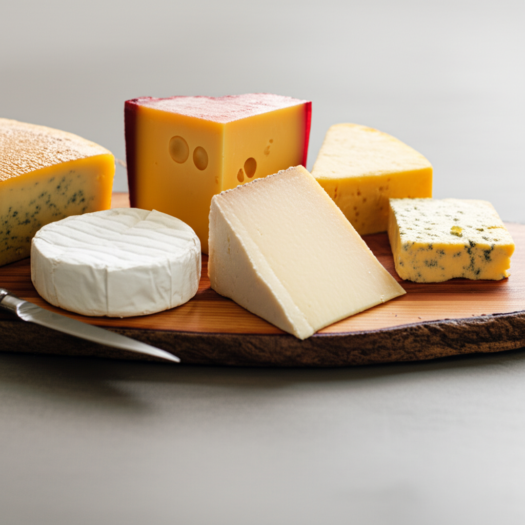 Cheese selection for wine pairing