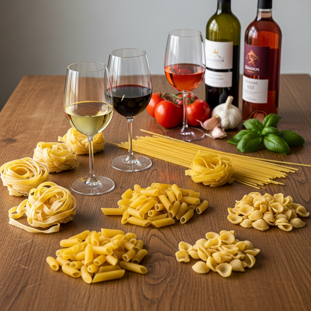 What Wine Pairs With Pasta by Sauce and Shape