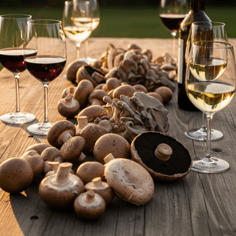 What Wine Pairs With Mushrooms by Dish Type