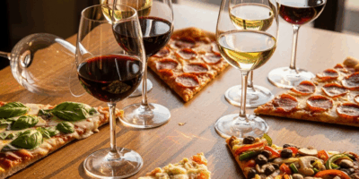 What Wine Pairs With Pizza by Topping and Style
