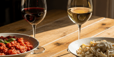 Wine Pairing with Pasta Red or White Depends on the Sauce