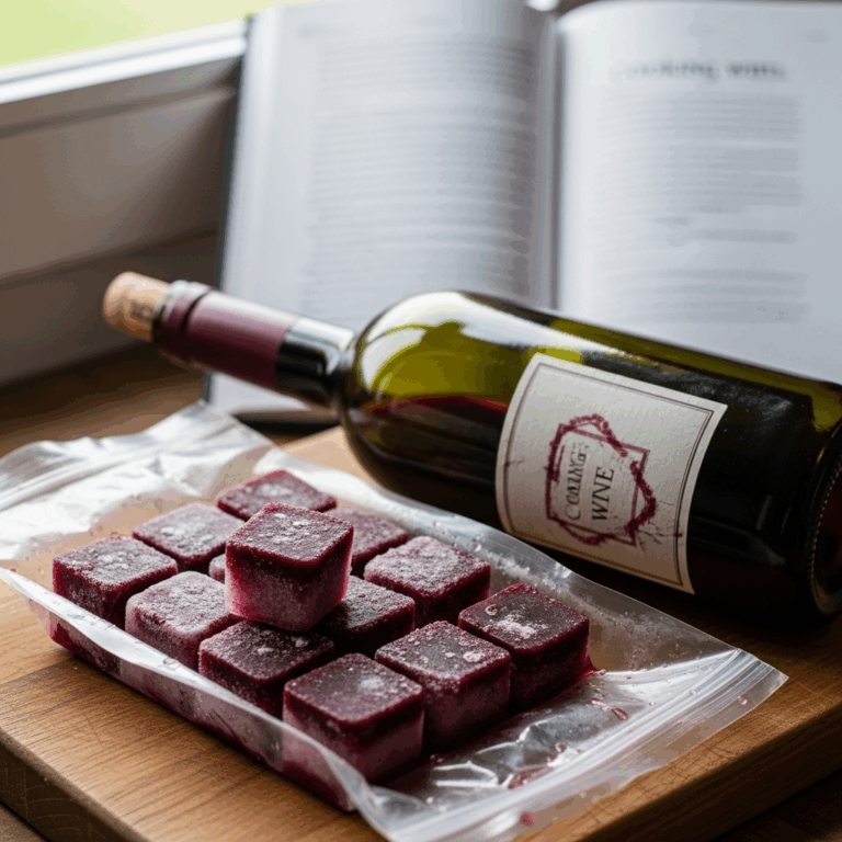 Professional photograph related to: Can You Freeze Wine for Cooking? Yes — Here Is the Right Way. Hi
