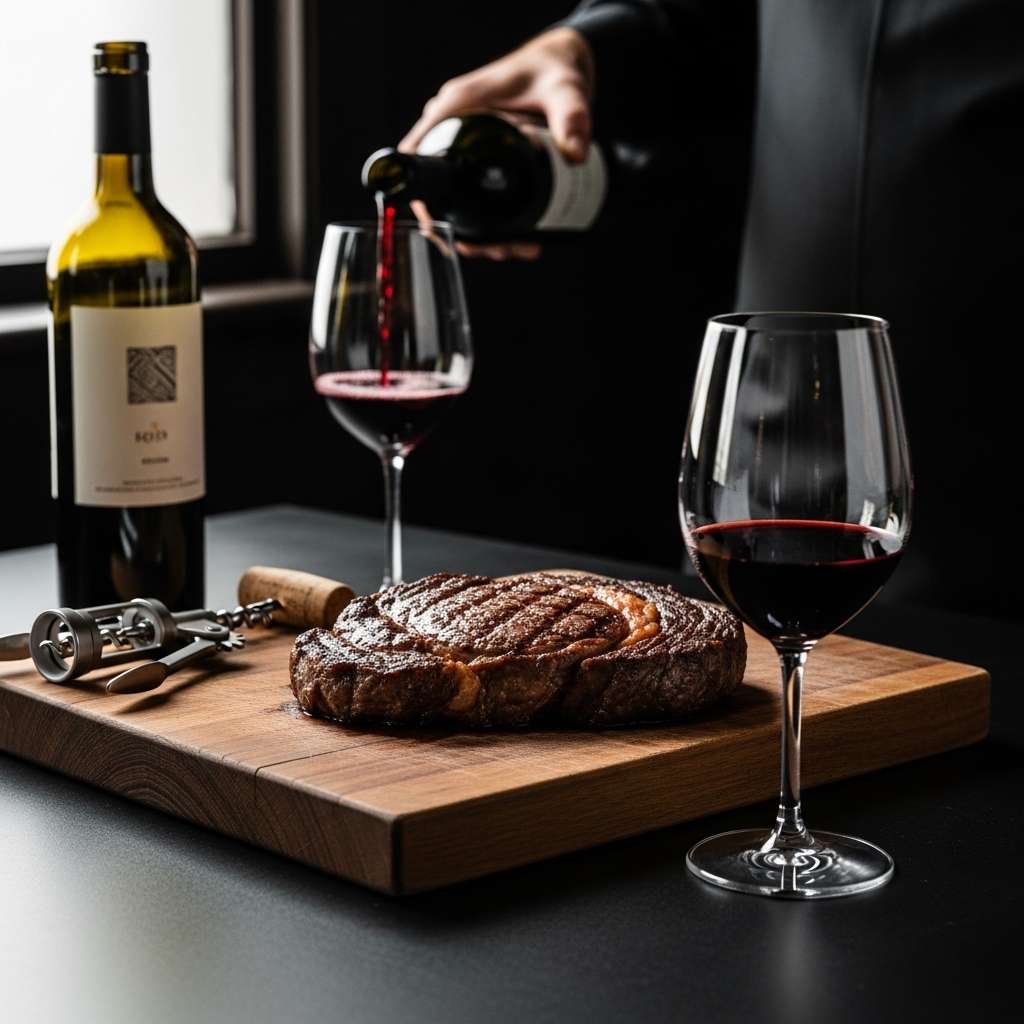 Wine Pairing with Steak — The Right Bottle for Every Cut