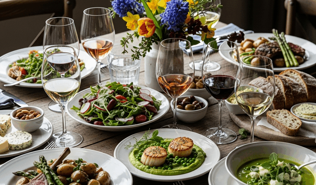 Spring Wine Pairing Guide
