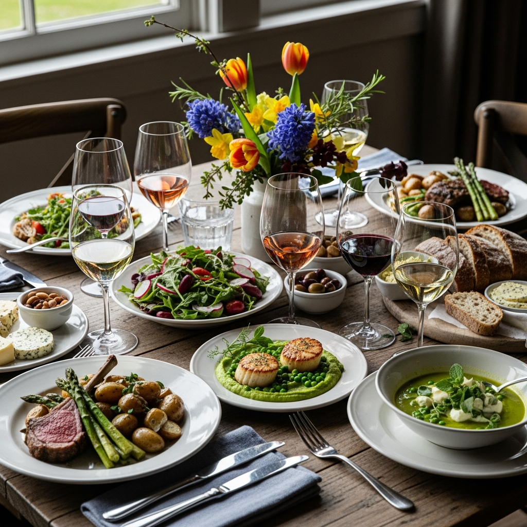 Spring Wine Pairing Guide: Matching the Season on Your Plate and in Your Glass